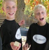 MadeOn boys selling at a farmers market