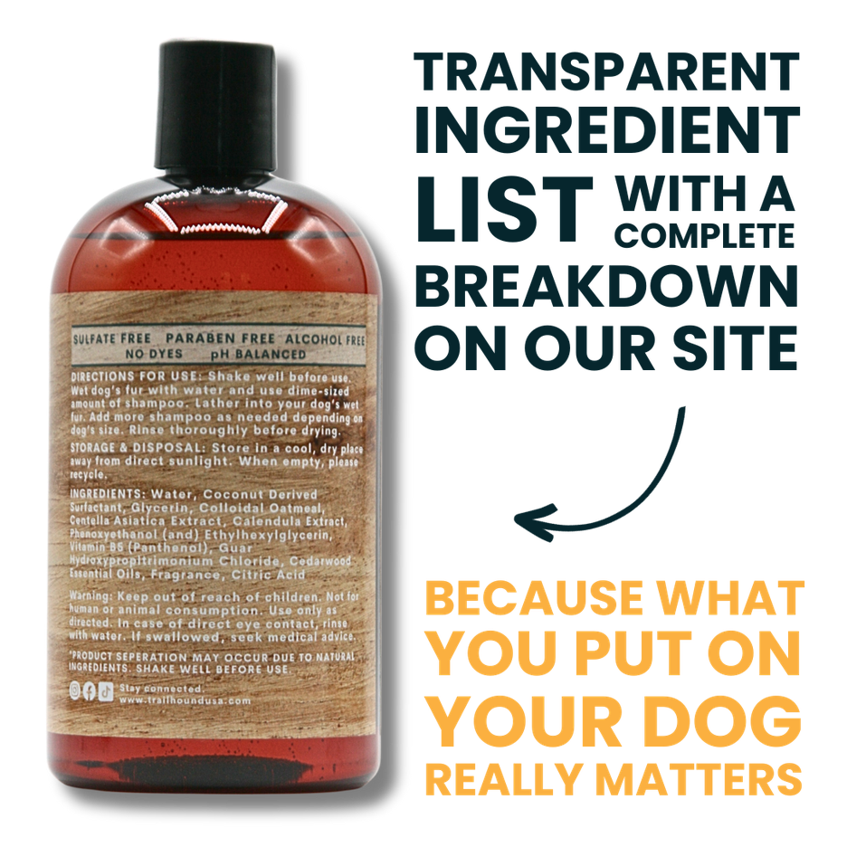 Deep Clean Dog Shampoo Mountain Air Scent Trail Hound Pet Supply Co.