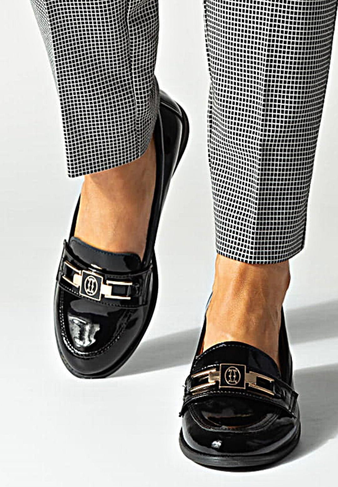 Lucy - womens black dress shoes - Reindeer Leather
