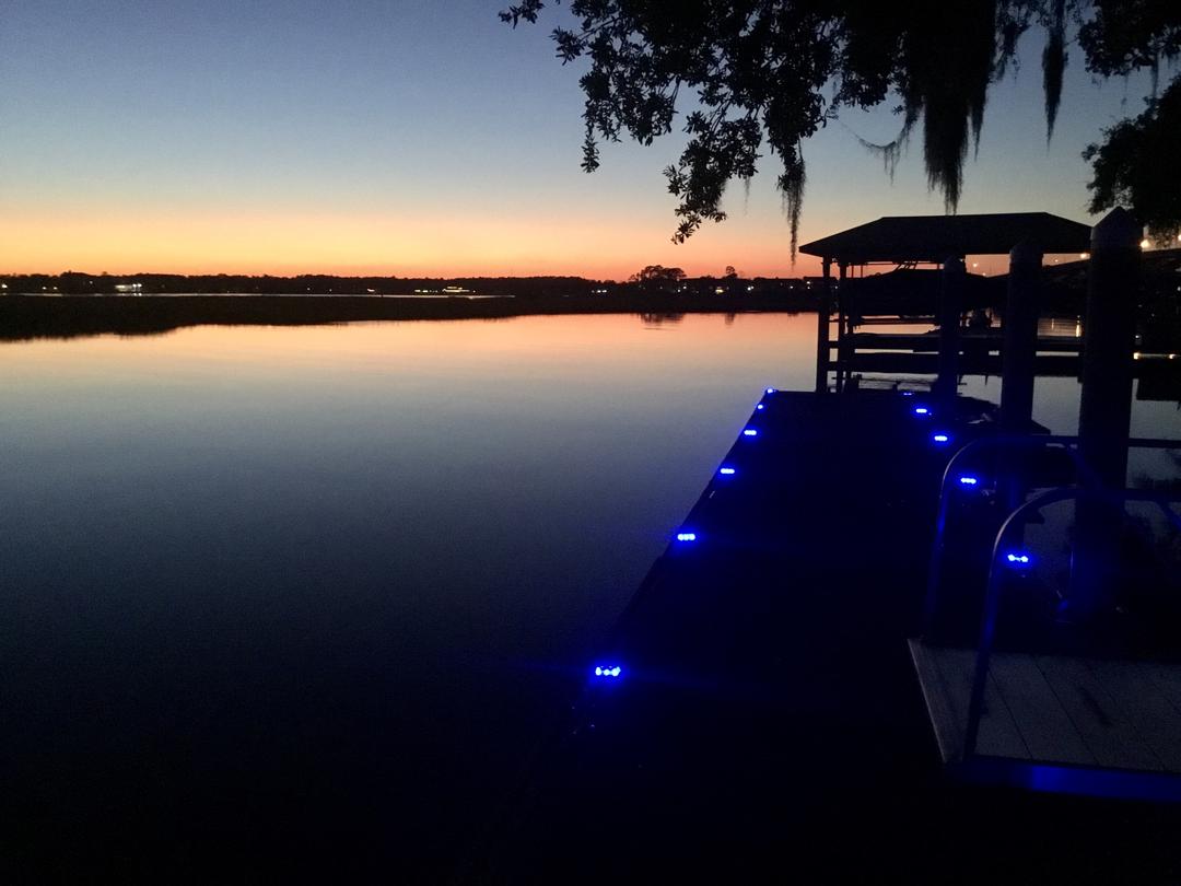 Marine Solar LED Dock/Deck Lights