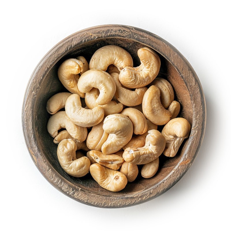 Cashew nuts: vegan cheese ingredients