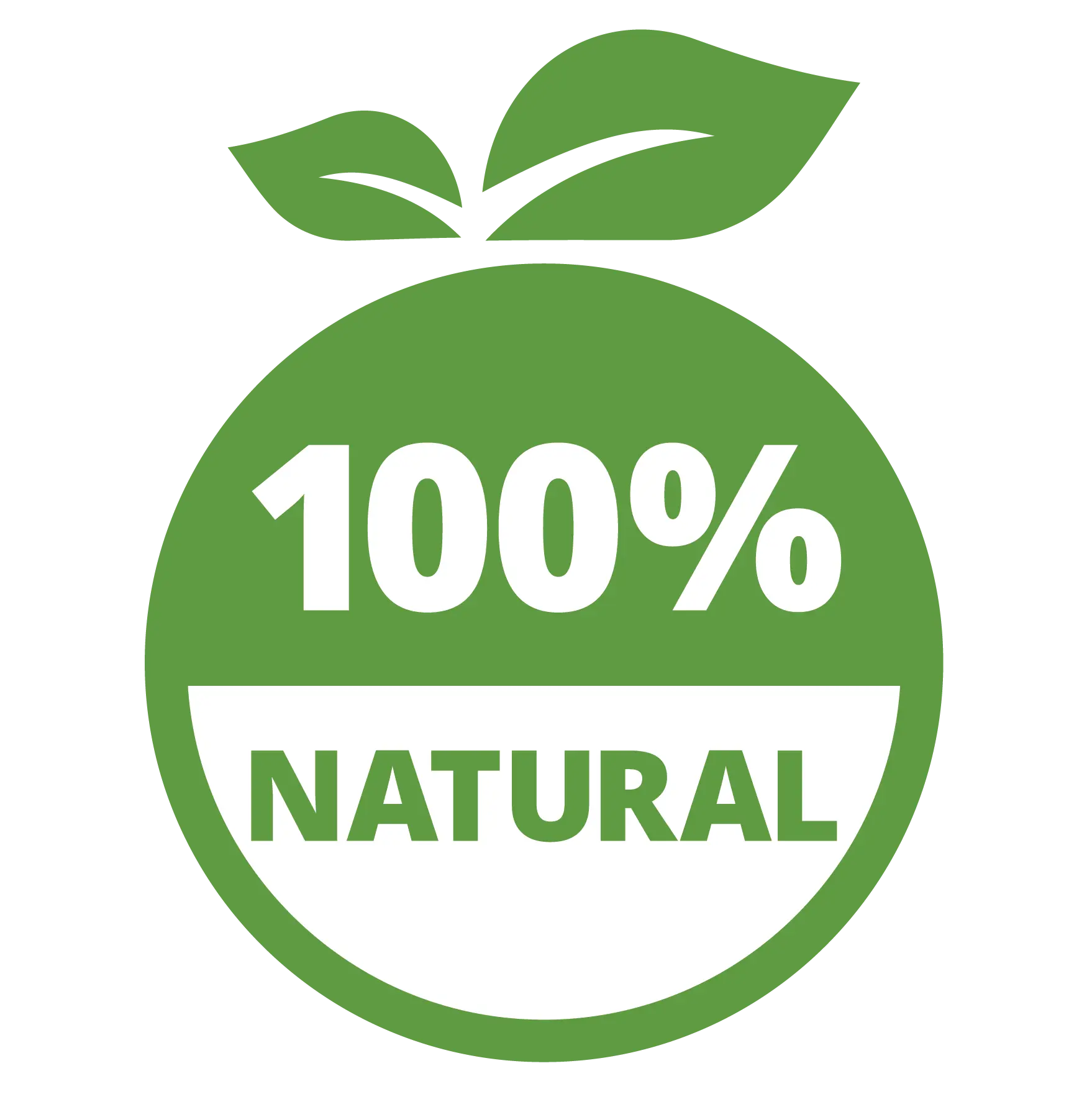 icon for having natural herbs with no sulfates and no parabens