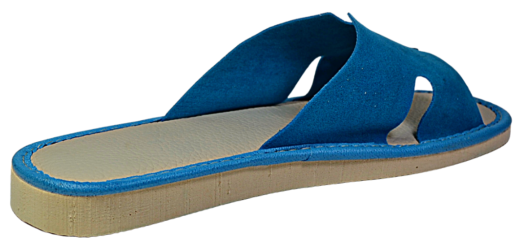 Lillian - womens slippers open toe - Reindeer Leather