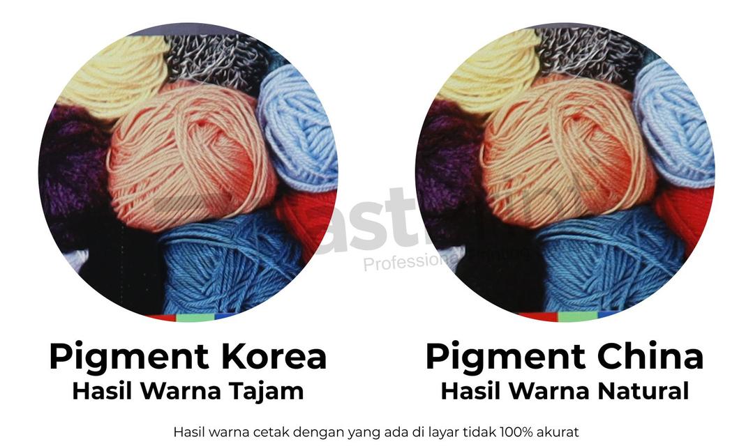 Perbedaaan tinta printer pigment china dan korea