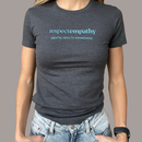 Respect Empathy Mental Health Awareness Women's T-Shirt_Involvd Social Advocacy Clothing Brand