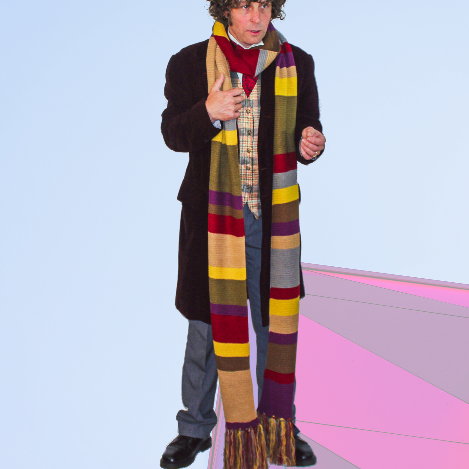 dr who scarf bbc official