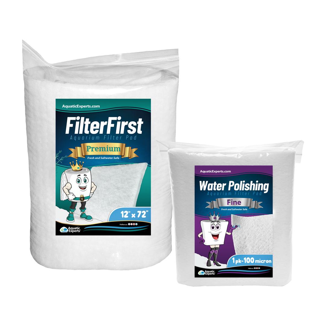 Aquarium Filter Pad – FilterFirst Aquarium Filter Media Roll for Cryst –  Aquatic Experts