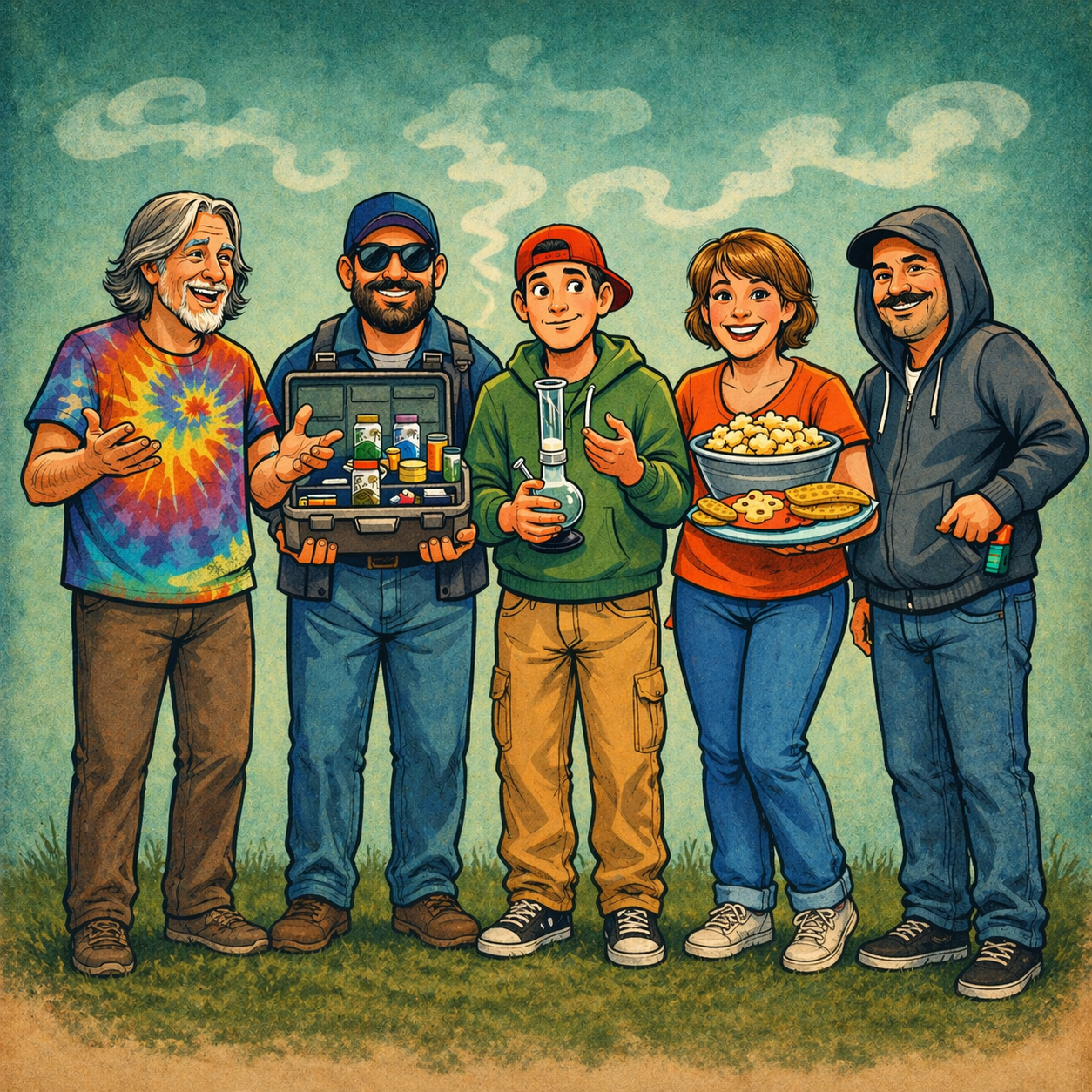 5 People You Meet at the Sesh