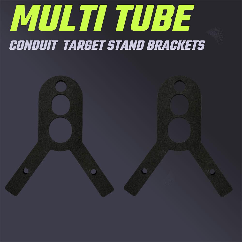Multi Tube EMT Target Stand Brackets