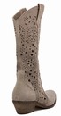 Martina - Women fashion point toe boots - Reindeer Leather