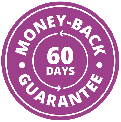 60 days money-back guarantee