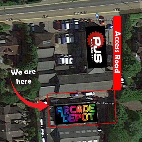 How to find Arcade Depot in Leek