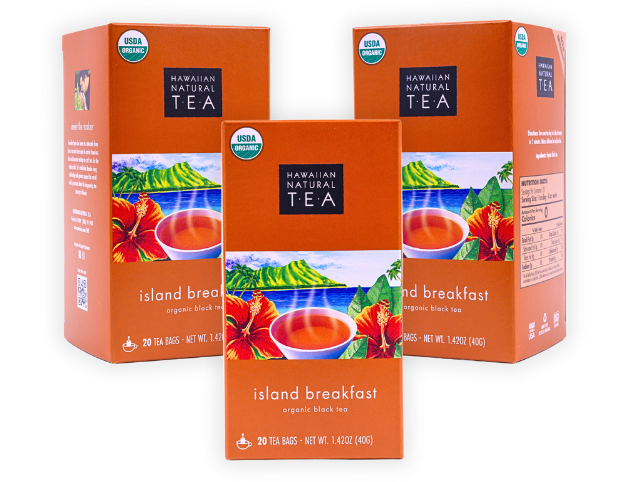 Island Breakfast Organic Black Tea Blend