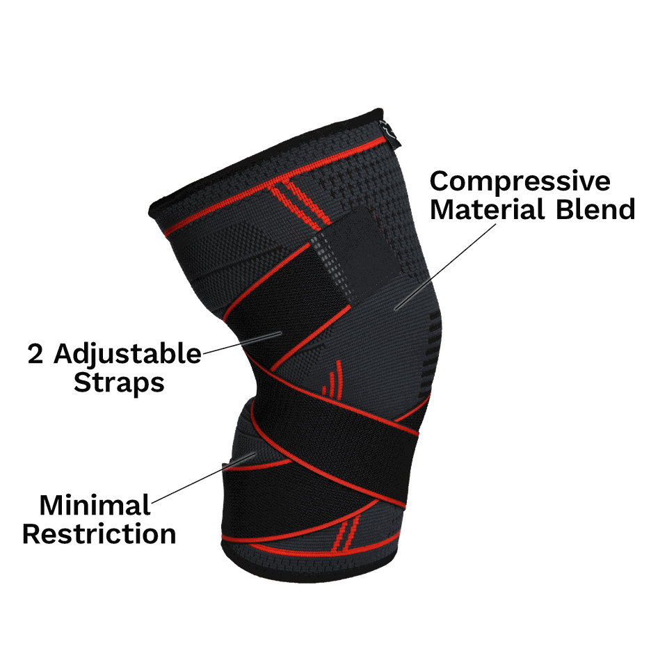 Dr. Dean Wolf Knee Compression Sleeve DrDeanWolf