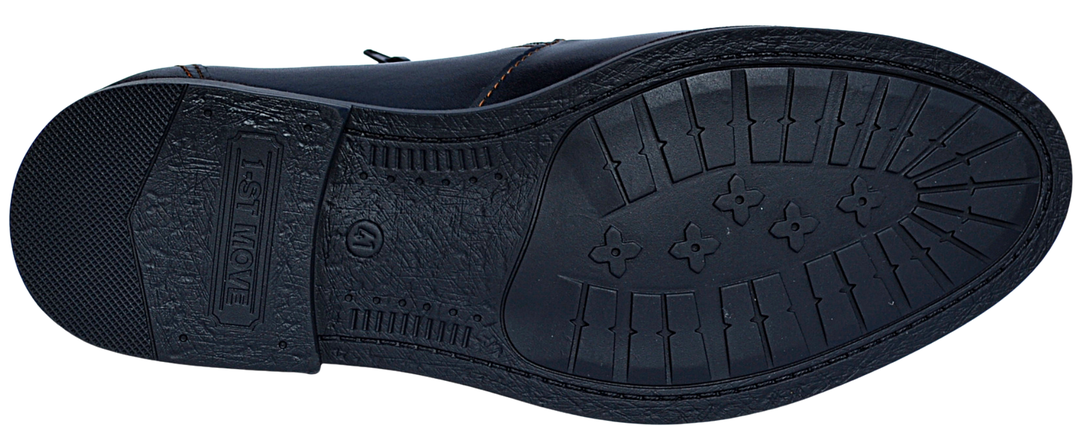 Astro - Men's black leather boots - Reindeer Leather