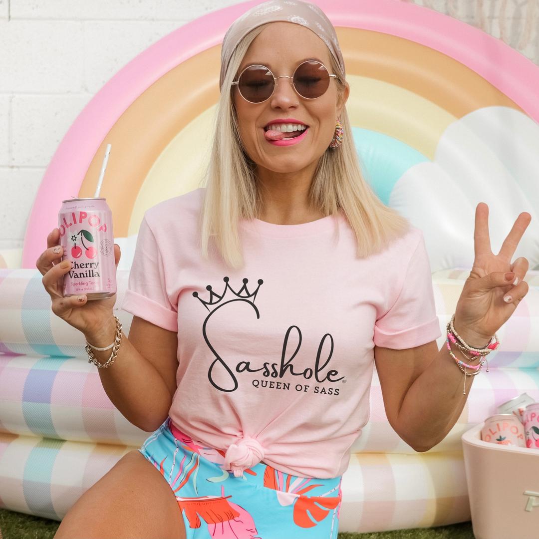 I'm Not a Sasshole® Women's Tank Tops - Just Allergic to BS - Funny Graphic Tee by Sasshole® Clothing