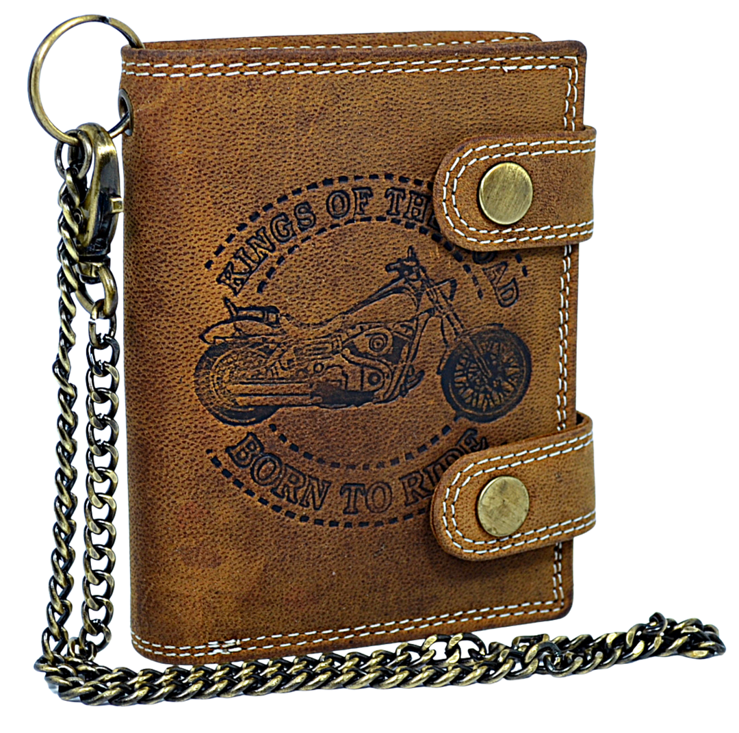 Till Burry - Mens bifold leather wallet - Reindeer Leather