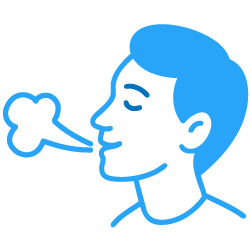 inhale and relax with icy cool puffs