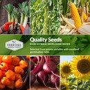 Non-hybrid heirloom vegetable garden seeds