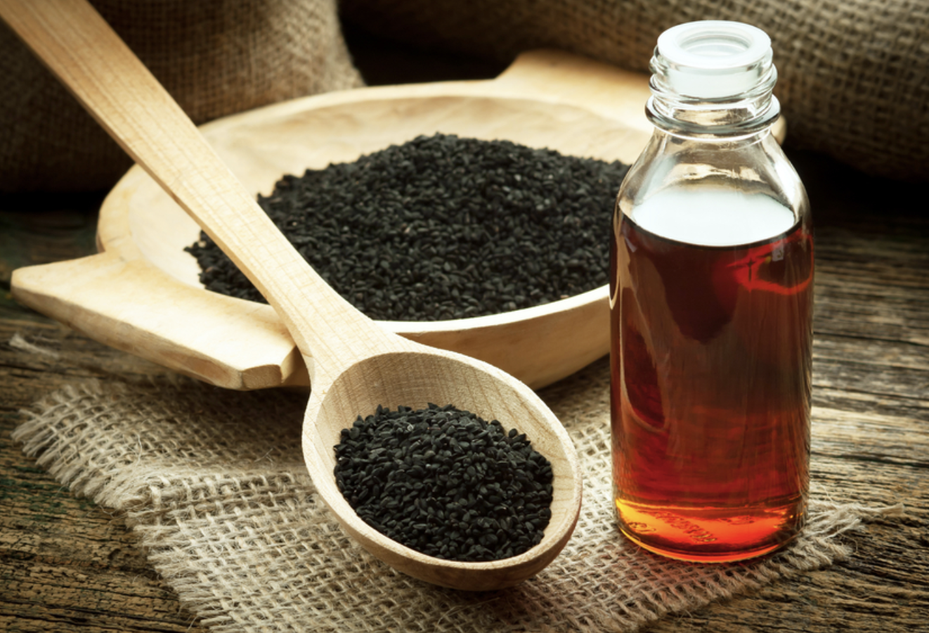 Picture of black seed oil