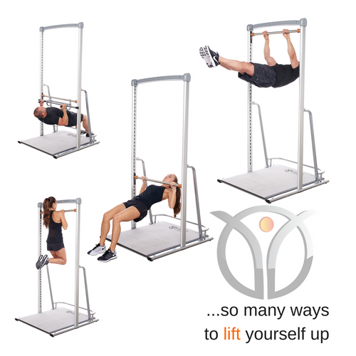 Freestanding Adjustable Height Pull Up Bar