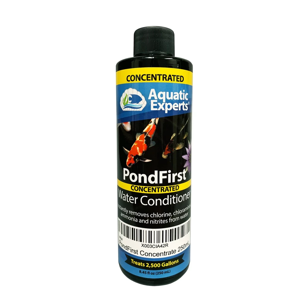 PondFirst - Concentrated Instant Dechlorinator for Fish Ponds, Makes Water Safe for Koi and Goldfish, Made in The USA