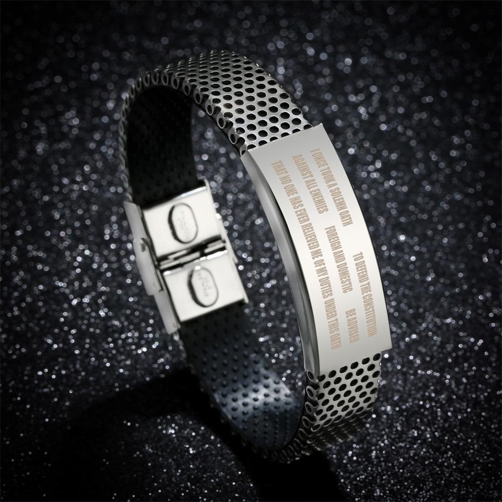 Veteran's Oath Bracelet