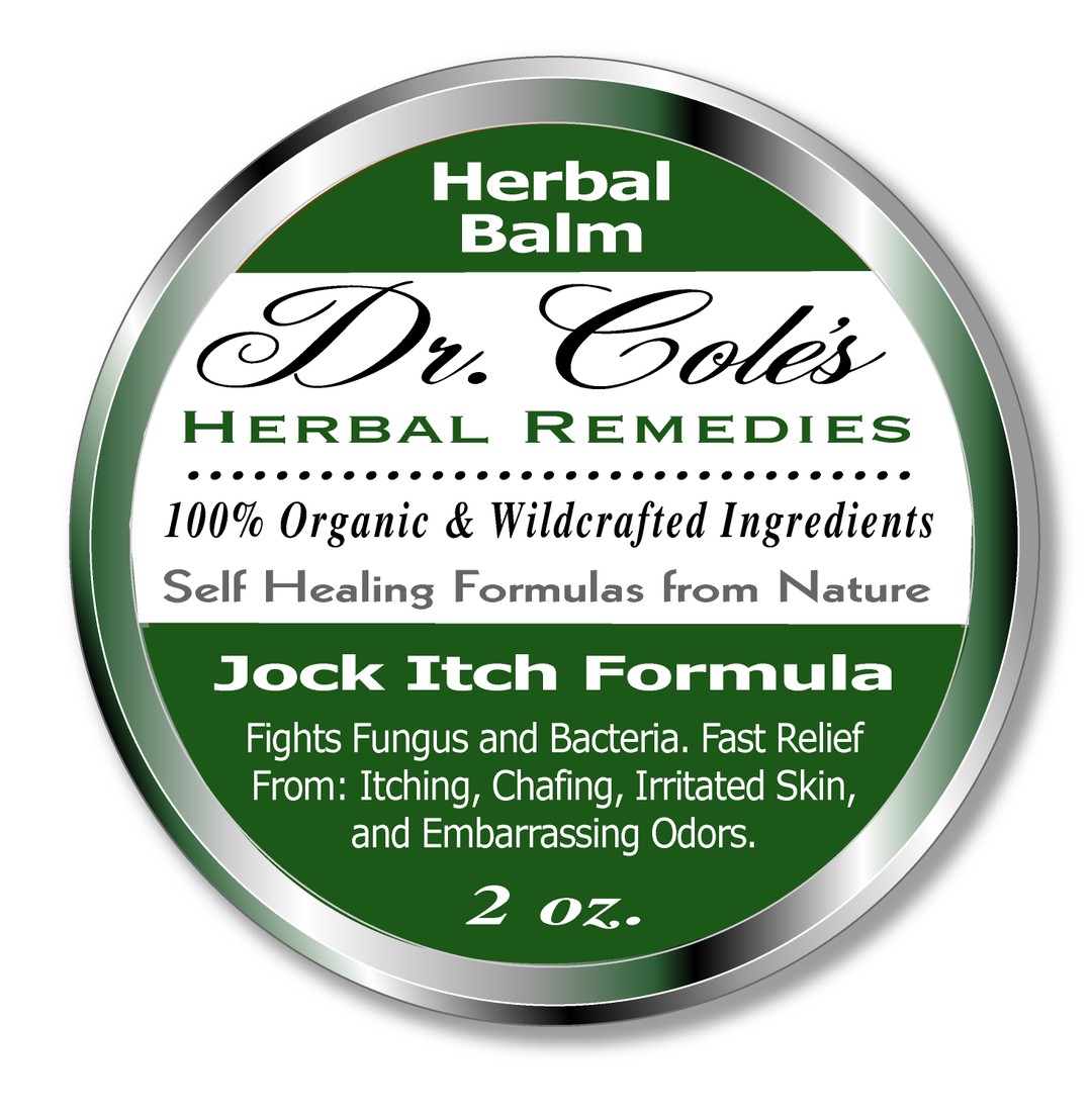 Dr. Coles Jock Itch Balm front view.