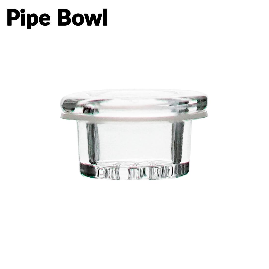 18mm Male Clear Glass Bong Bowl Slide With Honeycomb Star Screen - For Water Pipes
