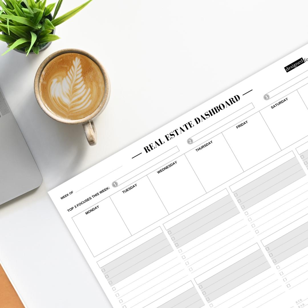 Real Estate Productivity Dashboard [Digital Download]