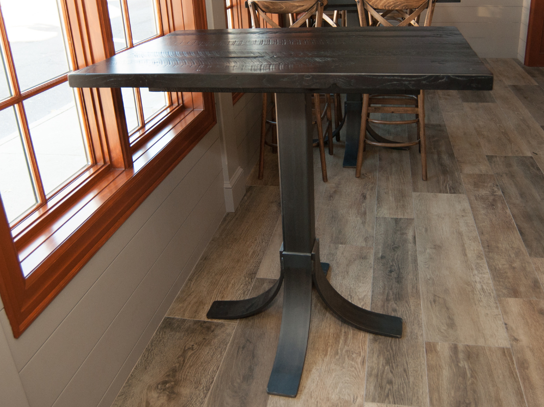 The Perk Reclaimed Wood Pub Tables