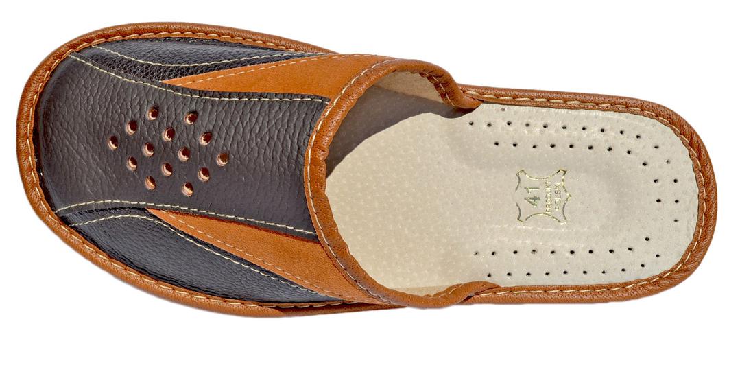 Aarhus - Mens indoor slippers - Reindeer leather