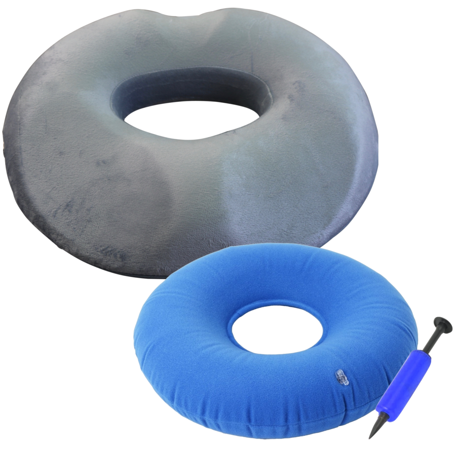 Fanwer Donut Pillow for Tailbone, Donut Cushion for Hemorrhoids &Piles