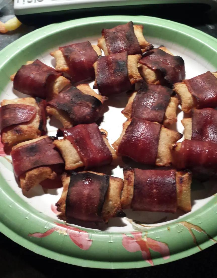 Bacon Wrapped Totinos