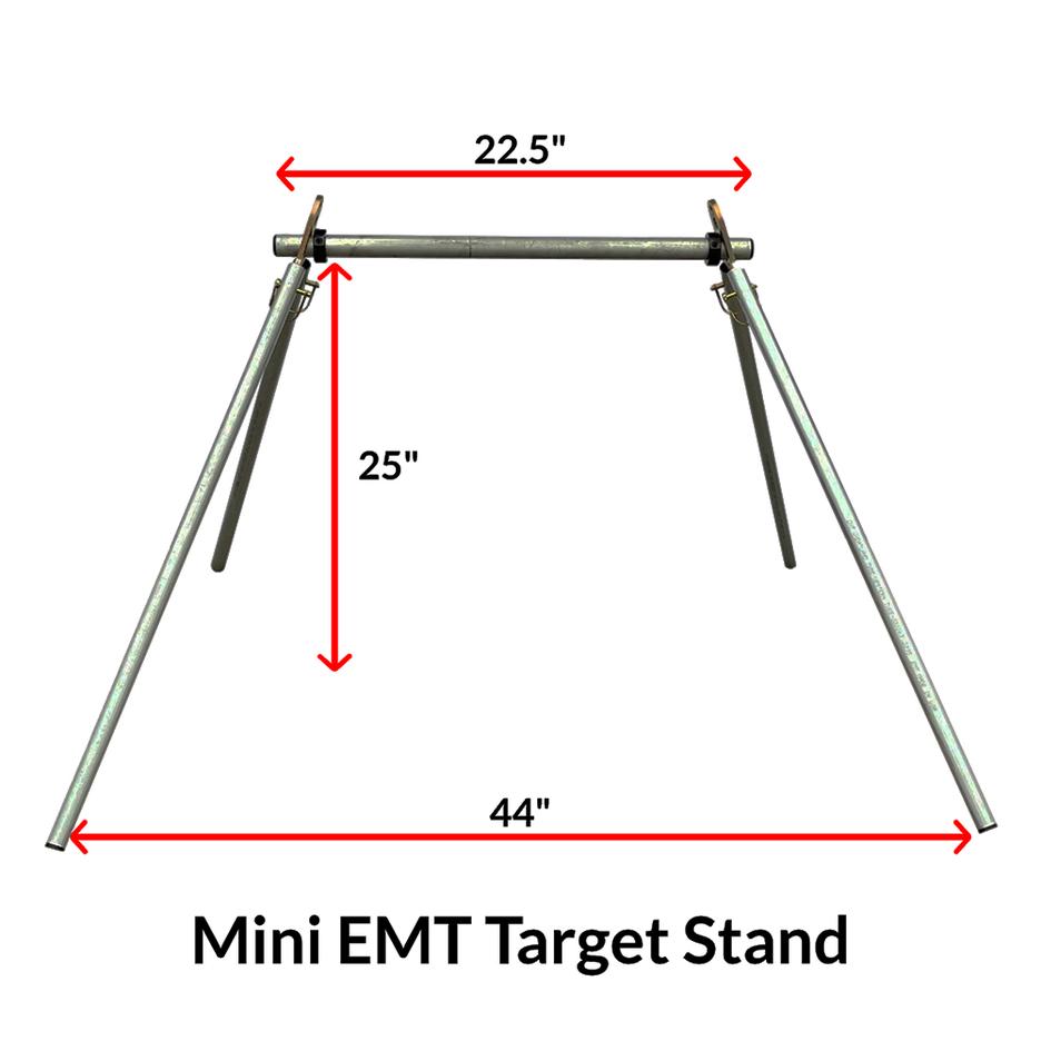 EMT Target Stands Complete Setup Ready To Go