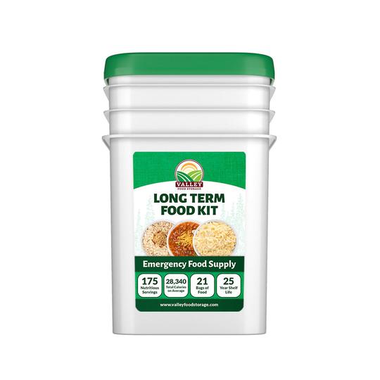 175 Serving Long Term Food Kit Valley Food Storage