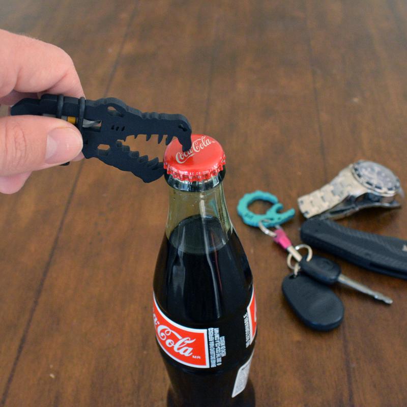 Jurassic Croc everyday carry pocket tool and bottle opener