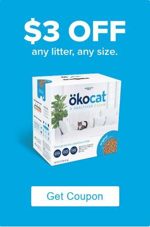 Digital cat shop litter coupons