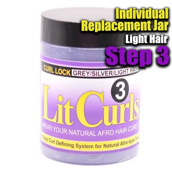 Lit Curls Step 3 INDIVIDUAL REPLACEMENT JAR (REGULAR HOLD)