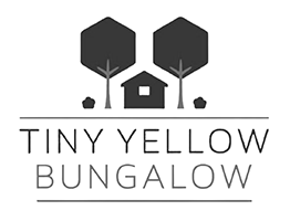 tiny yellow bungalow