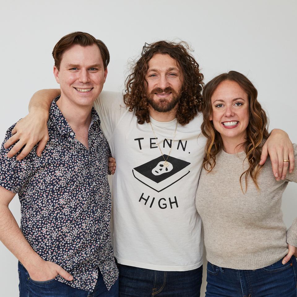 john grimshaw, molly pittman and ezra firestone together