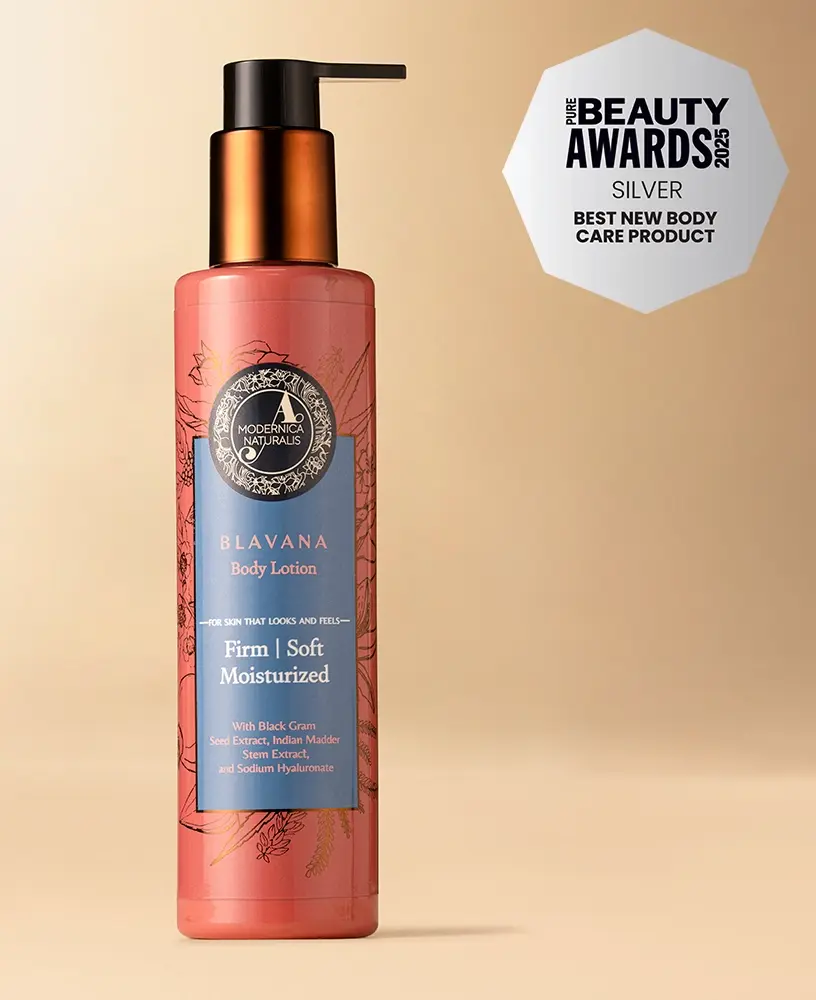 Blavana Body Lotion won Pure Beauty Awards 2025 Silver for Best New Body Care Product