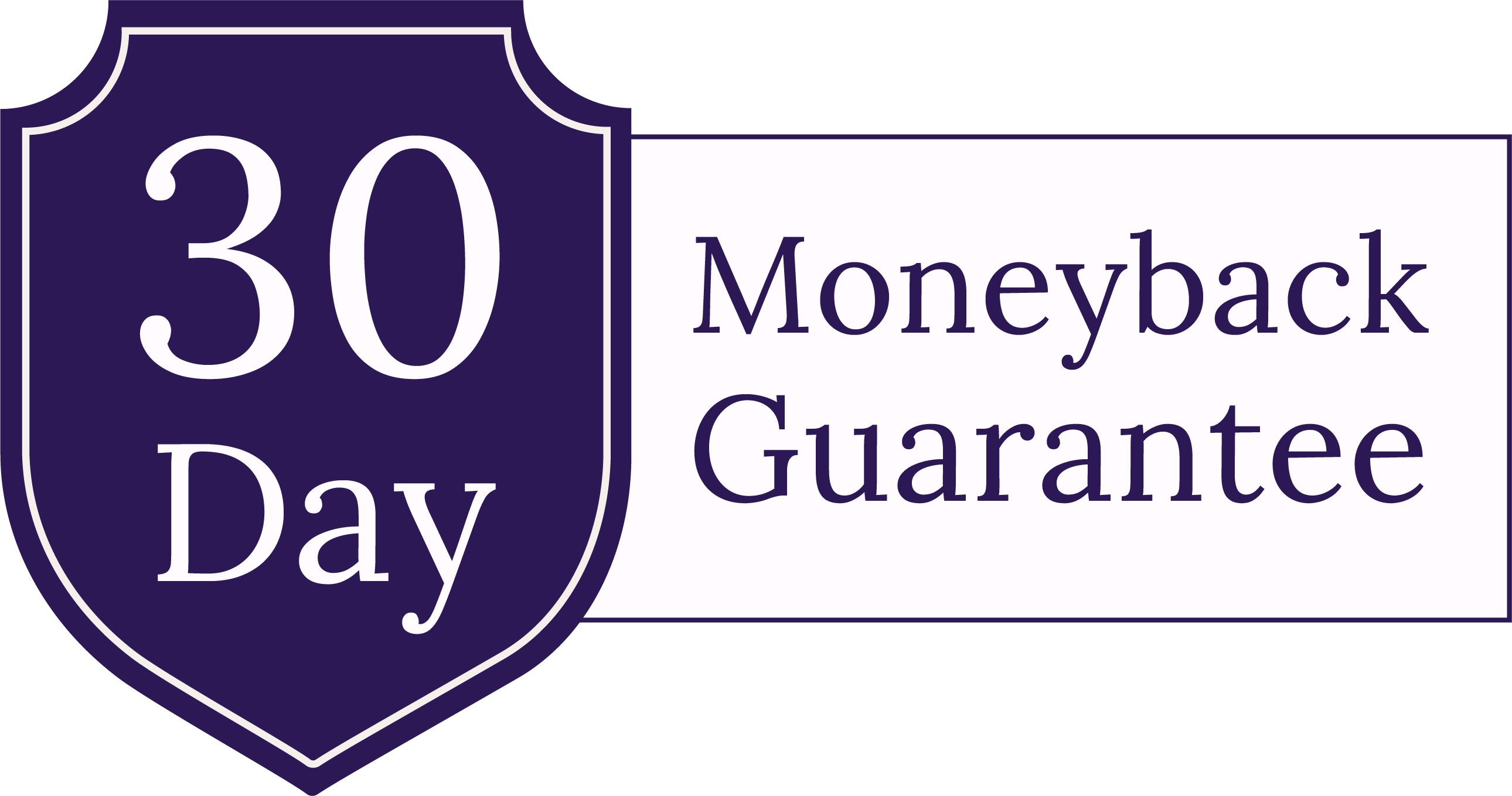 30 day moneyback guarantee