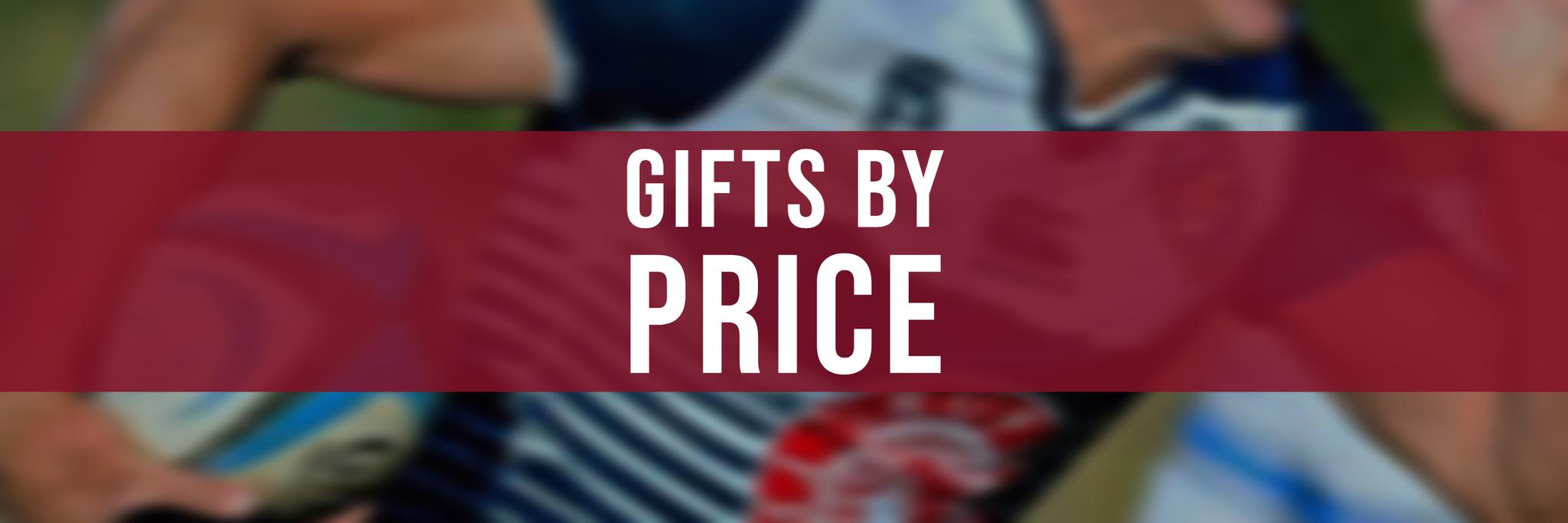 Ruggers Rugby Gifts by Price