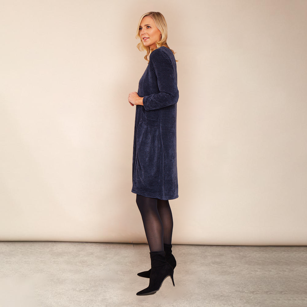 Tessa Dress (Navy)