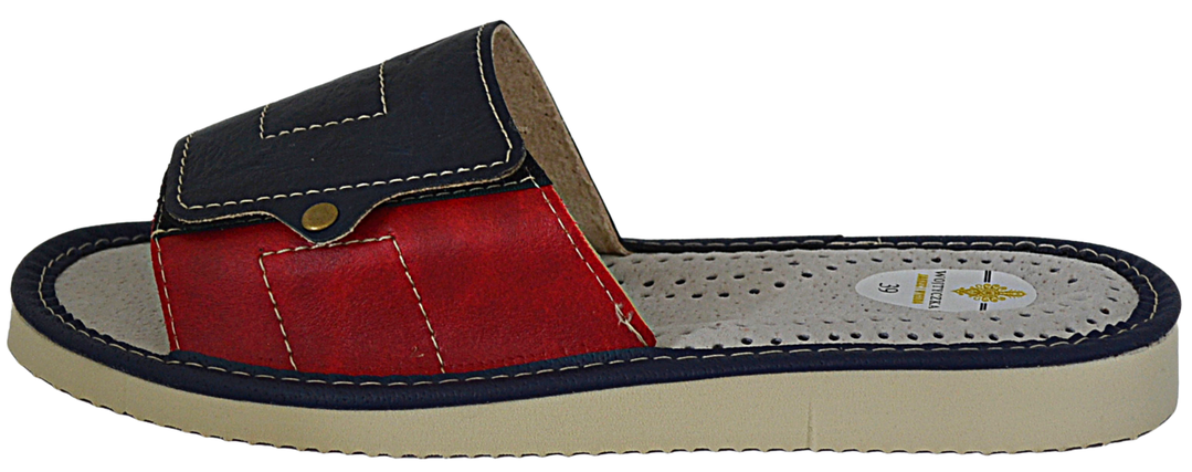Larissa - Handmade leather slipper for women - Reindeer Leather