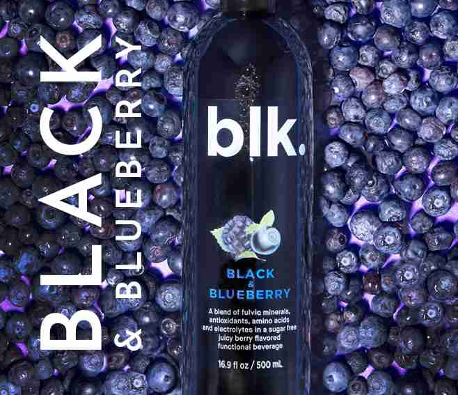 blk. Black & Blueberry Excellent For Boosting Immune System All Natural Spring Water