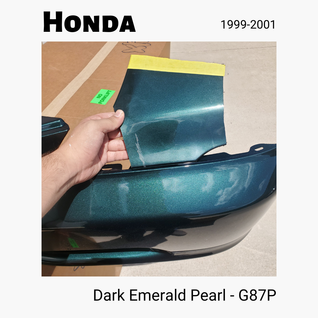 Honda Dark Emerald Pearl G87P - ReveMoto Custom Paint Match