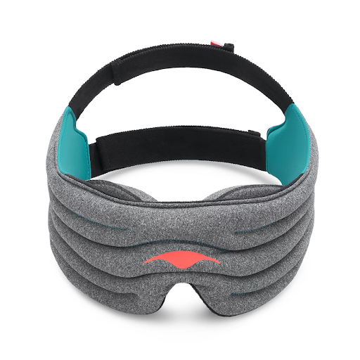 A weighted sleep mask with eye cups from Manta Sleep.