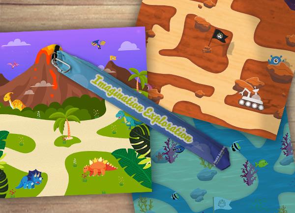 Imagination Exploration Playmats And Free Mat Bag